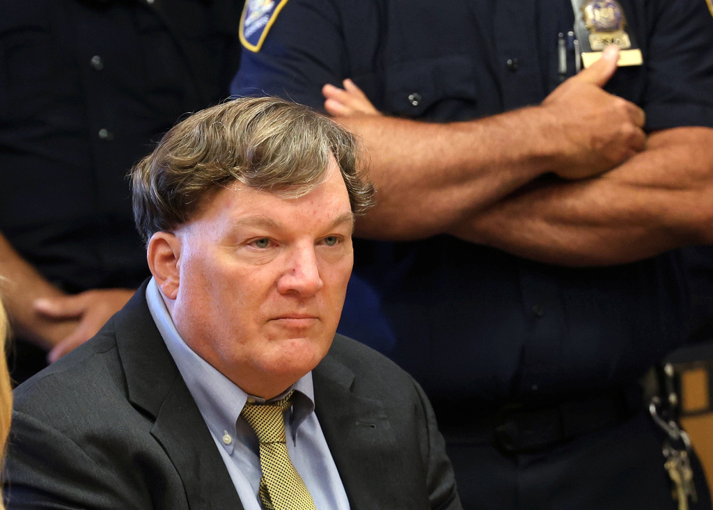 Gilgo Serial Killer Rex Heuermann is sentenced before Judge Timothy Mazzei at Suffolk County Court in Riverhead, N.Y., on Wednesday, June 17, 2026. (James Carbone /Newsday via AP, Pool)