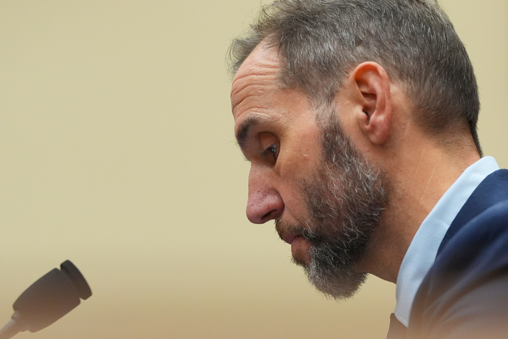 Former Justice Department special counsel Jack Smith testifies before the House Judiciary Committee about his investigations into President Donald Trump, Thursday, Jan. 22, 2026 at the Capitol in Washington. (AP Photo/Jacquelyn Martin)