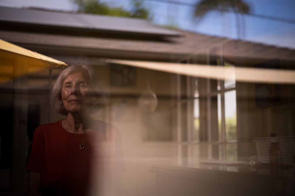 Linda Henry poses for a photo in Long Beach, Calif., on July 16, 2026. (AP Photo/Jae C. Hong)