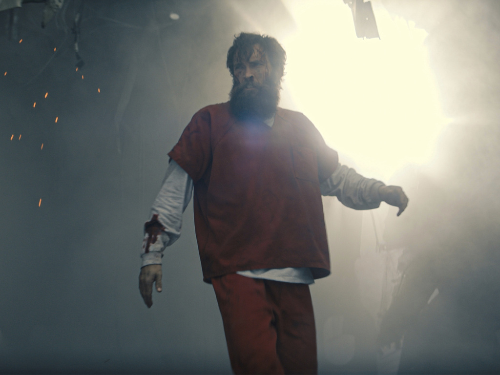This image released by Apple TV+ shows Sam Hargrave in a scene from "The Last Frontier." (Apple TV+ via AP)