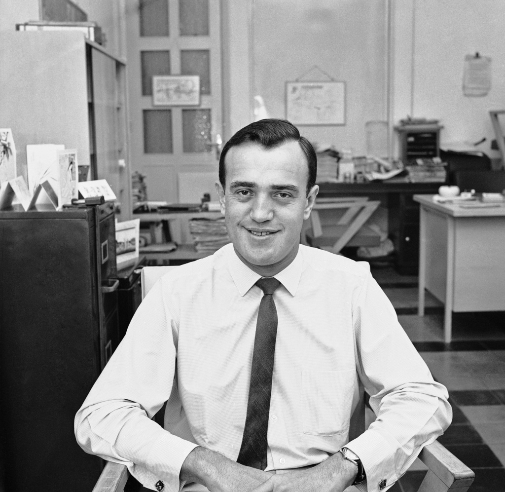 FILE - Associated Press correspondent Peter Arnett sits for a portrait in Kuala Lumpur, Malaysia, March 18, 1963. (AP Photo, File)