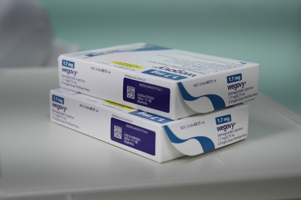 GLP-1 medication used in the polyendocrine metabolic ovarian syndrome trial Friday, July 10, 2026 in Aurora, Colo. (AP Photo/Brittany Peterson)