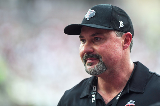 FILE - Cody Campbell walks on the field before a NCAA college football game between Texas Tech and Oregon State, Sept. 13, 2025, in Lubbock, Texas. (AP Photo/Annie Rice, File) FILE - Cody Campbell walks on the field before a NCAA college football game between Texas Tech and Oregon State, Sept. 13, 2025, in Lubbock, Texas. (AP Photo/Annie Rice, File)