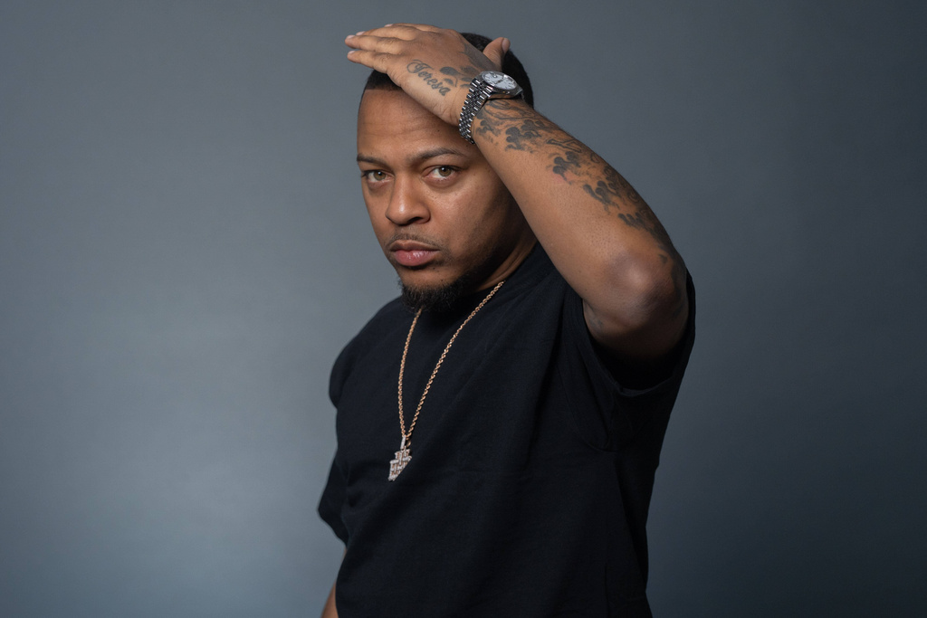 Bow Wow poses for a portrait on Thursday, Feb. 19, 2026, in New York. (AP Photo/Gary Gerard Hamilton)