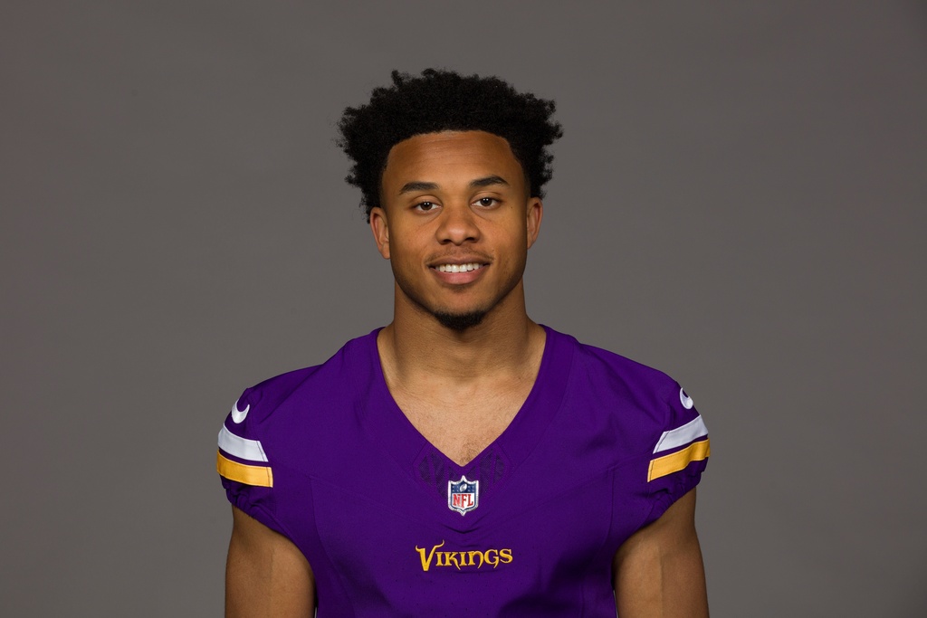 FILE - This is a 2025 photo of Rondale Moore of the Minnesota Vikings NFL football team. (AP Photo, File)