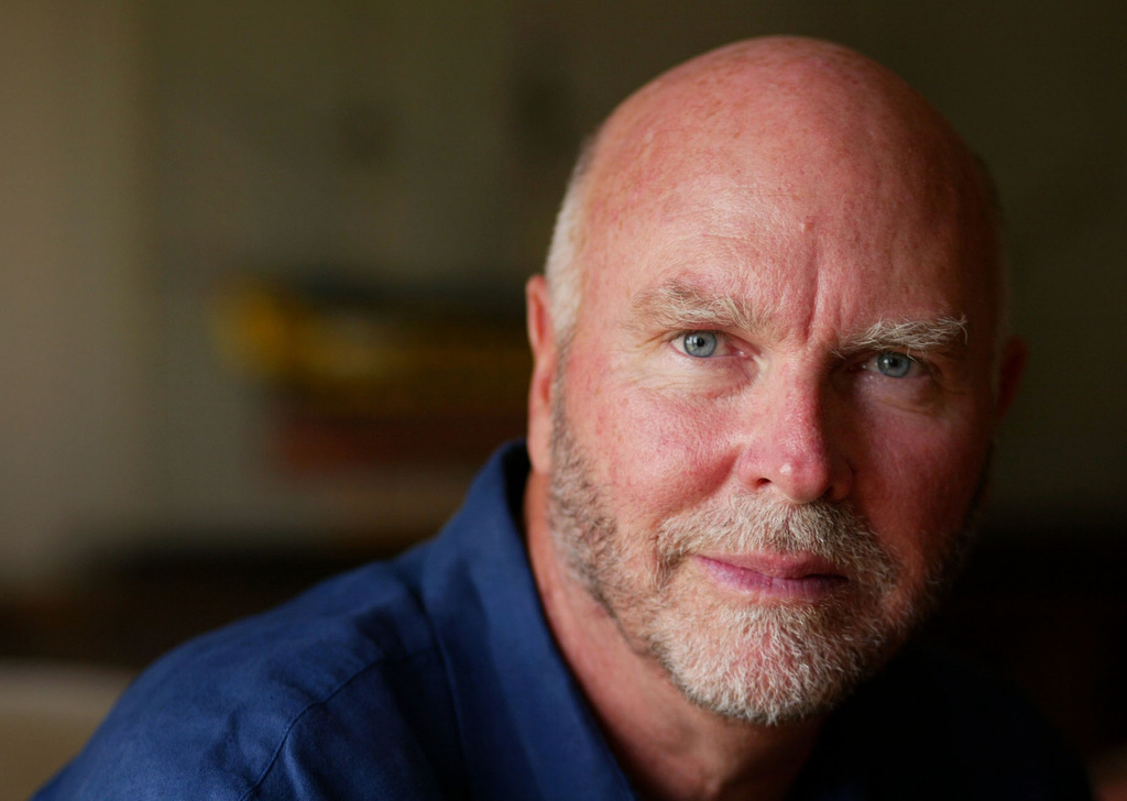 FILE - Biologist J. Craig Venter poses for a portrait at his home in Alexandria, Va., July 1, 2005. (AP Photo/ Matt Houston)