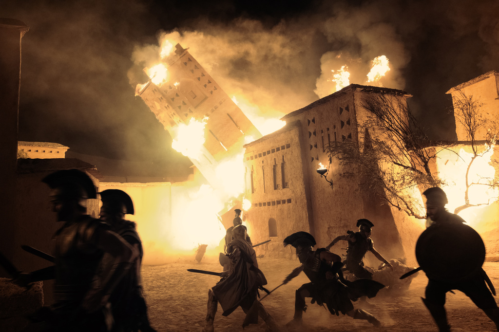 This image released by Universal Pictures shows a scene from "The Odyssey." (Melinda Sue Gordon/Universal Pictures via AP)