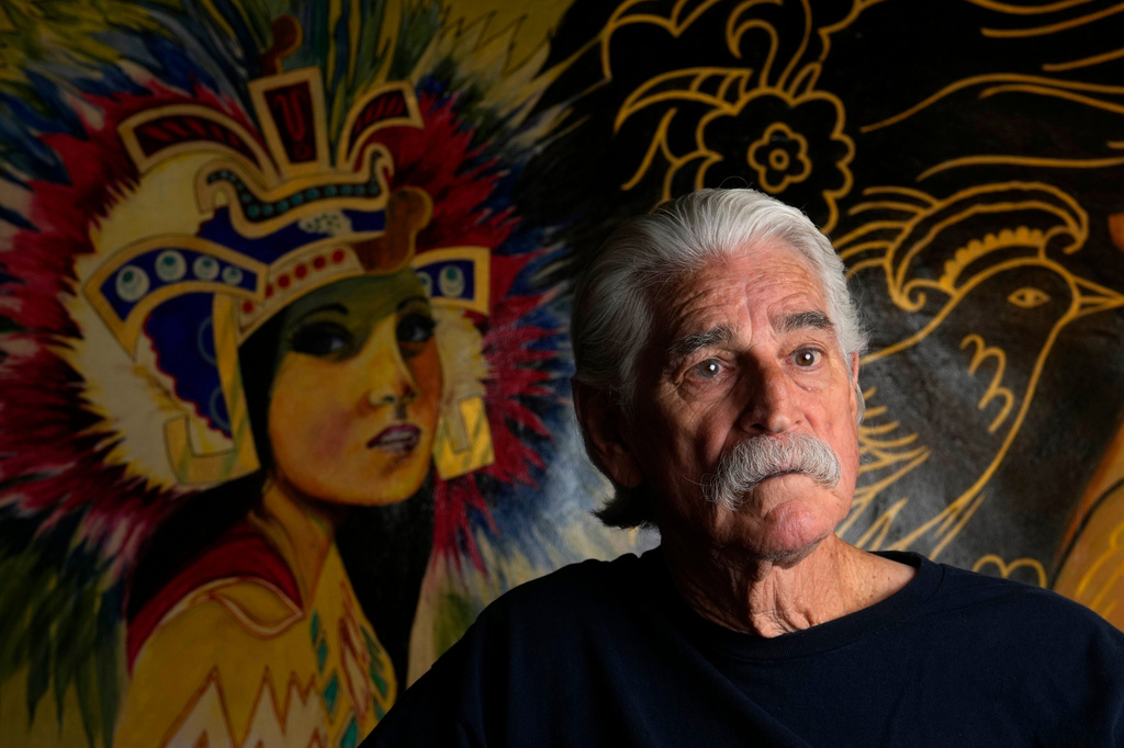 Earl Wilcox, a longtime activist, sits in his family restaurant, May 20, 2026, in Phoenix. (AP Photo/Ross D. Franklin)