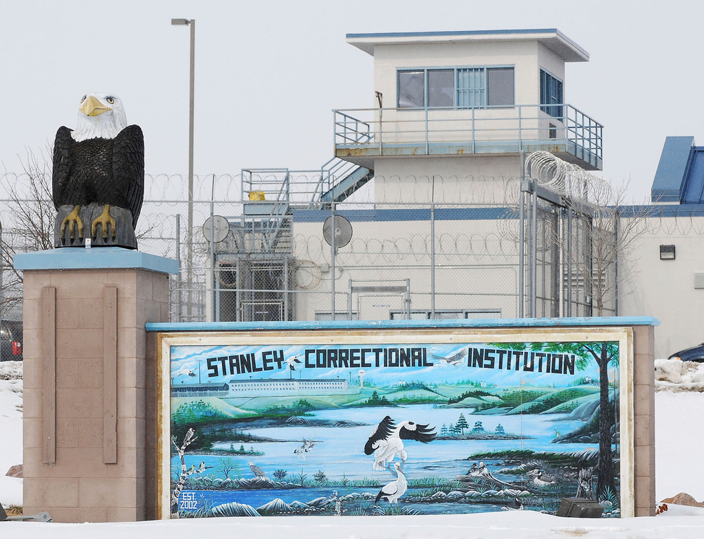 FILE - The Stanley Correctional Institution is seen, Feb. 23, 2010, in Stanley, Wis. (Dan Reiland//The Eau Claire Leader-Telegram via AP, file)