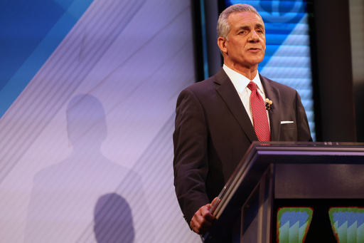 Republican Jack Ciattarelli speaks during the final debate in the New Jersey governor's race with Democrat Mikie Sherrill, Wednesday, Oct. 8, 2025, in New Brunswick, N.J. (AP Photo/Heather Khalifa) Republican Jack Ciattarelli speaks during the final debate in the New Jersey governor's race with Democrat Mikie Sherrill, Wednesday, Oct. 8, 2025, in New Brunswick, N.J. (AP Photo/Heather Khalifa)