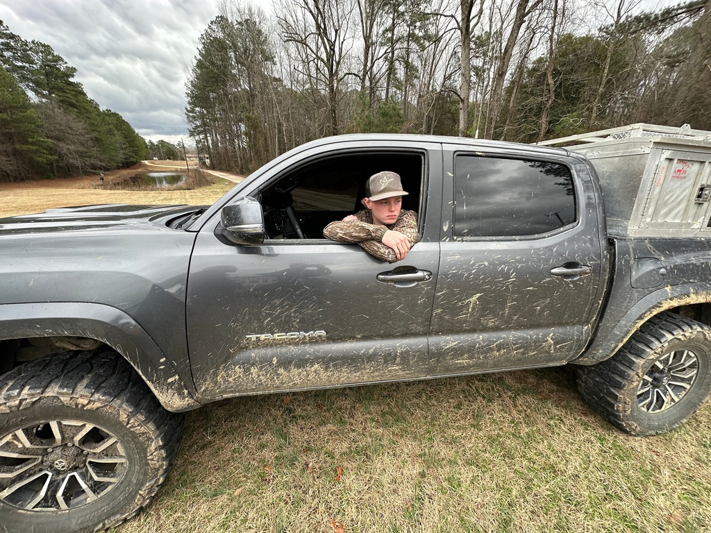 Braeden Fields speaks to reporters outside a property in Cameron, N.C., Sunday, Feb. 22, 2026 (AP Photo/Allen G. Breed)