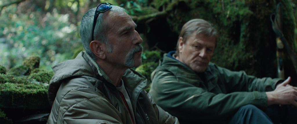 This image released by Focus Features shows Daniel Day-Lewis, left, and Sean Bean in a scene from "Anemone." (Focus Features via AP)