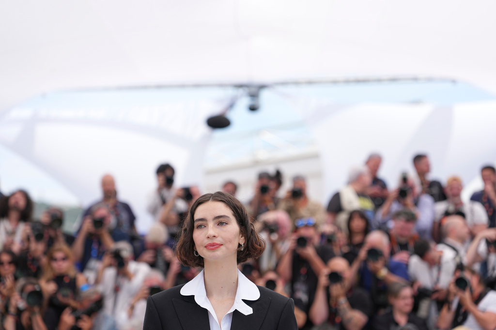 Meadow Walker poses for photographers at the photo call for the 25th anniversary of the film 'The Fast and the Furious' during the 79th international film festival, Cannes, southern France, Wednesday, May 13, 2026. (AP Photo/Andreea Alexandru)